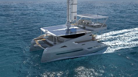 ZEN50 Solar & Wingsail Electric Catamaran — Zen Yachts