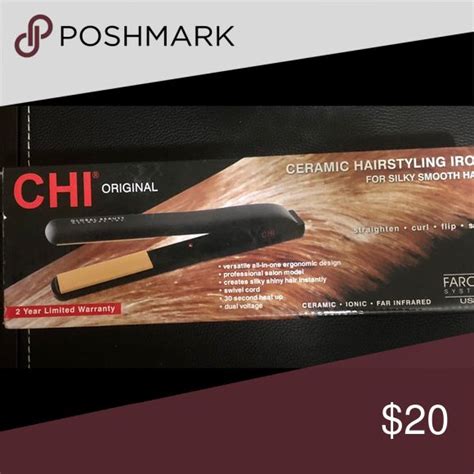 NWT! Chi Ceramic Hair Straightener New in Box | Ceramic hair, Ceramic hair straightener, Chi ...