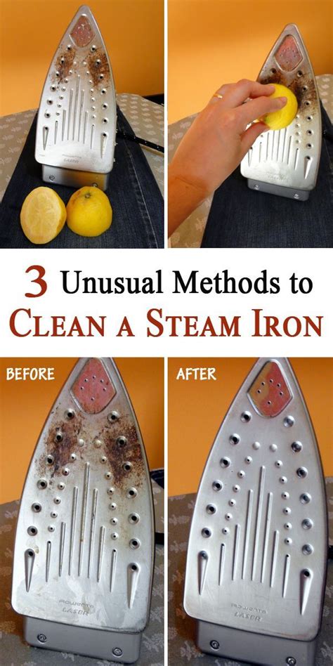 Cleaning A Steam Iron / Cleaning A Clogged Steam Iron Youtube - Depress the steam button and ...