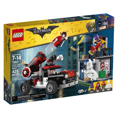 LEGO Batman Movie Harley Quinn Cannonball Attack Play Set - 70921