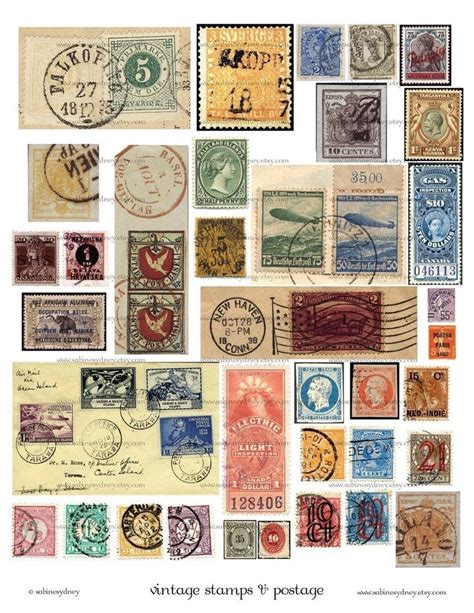 Vintage stamps, Vintage postage, Vintage postage stamps