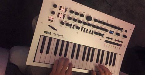 Korg Minilogue Analog Synthesizer Leaks (2016 NAMM Show Preview ...