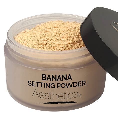 Aesthetica - Aesthetica Banana Loose Setting Powder - Flash Friendly Superior Matte Finish ...