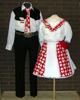 Square Dance outfits - Nebraska State Historical Society