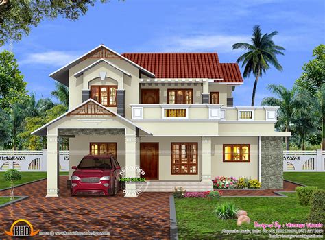 Kerala home beautiful exterior - Kerala Home Design and Floor Plans - 9K+ Dream Houses