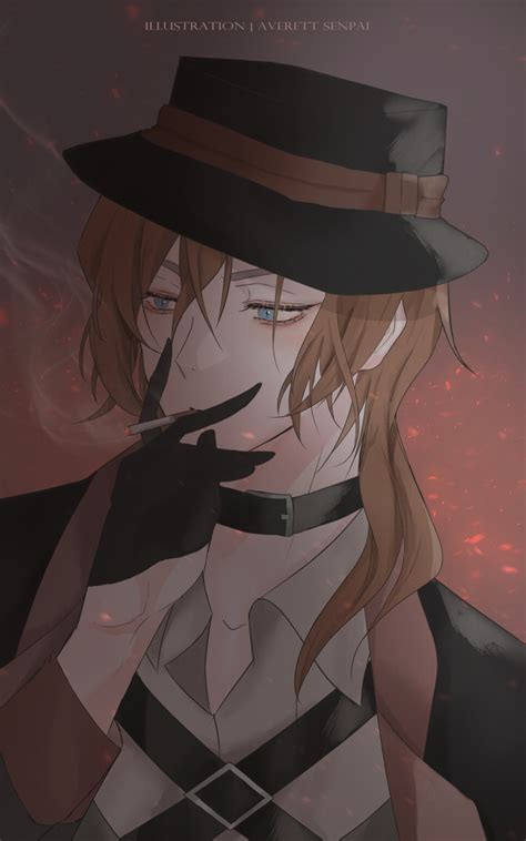 Nakahara Chuuya Fanart Averett - Illustrations ART street