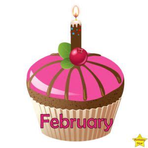 Birthday Cupcake Clipart February | Birthday Star