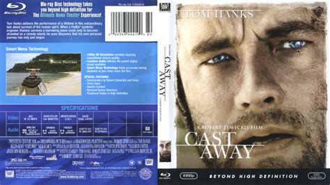 Cast Away blu-ray cover & label (2000) R1