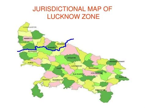 PPT - JURISDICTIONAL MAP OF LUCKNOW ZONE PowerPoint Presentation, free download - ID:1244547