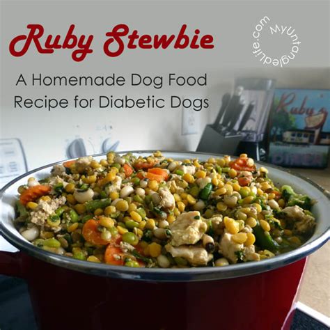 Homemade Diabetic Dog Food Recipe - Ruby Stewbie