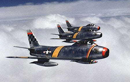 Video footage of F-86 Sabre Dogfight over Korea during the Korean War