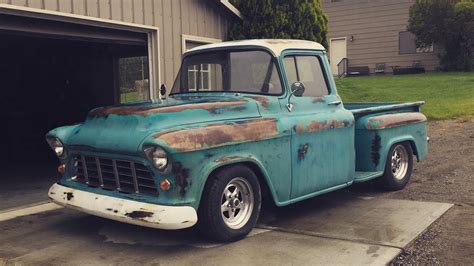 1955 Chevy Truck Paint And New Interior You