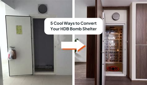 5 Clever Room Makeover Hacks for HDB Bomb Shelter