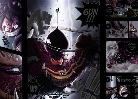 Gear 5 Luffy Vs Kaido One Piece Wallpaper One Piece Luffy Vs Kaido ...