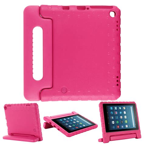 Dteck Handle Case For Amazon Kindle Fire HD 8 / HD 8 Plus Tablet (10th Generation, 2020), Light ...