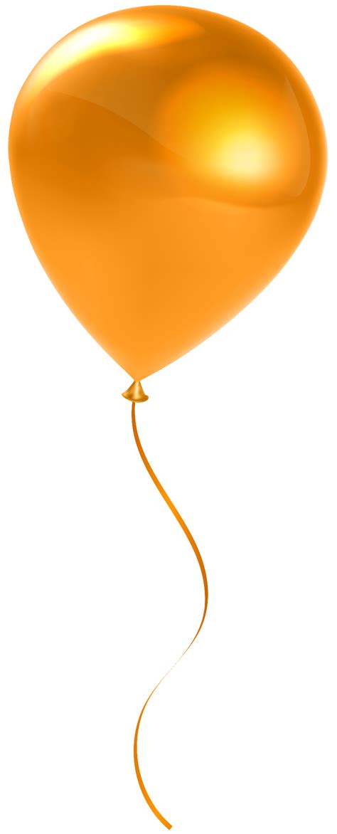 Download High Quality balloon clipart orange Transparent PNG Images ...