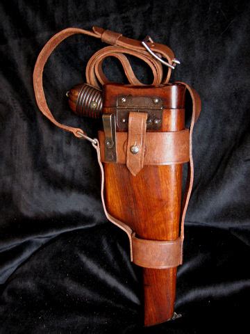 CMR Classic Firearms :: Mauser C96 Broomhandle Pistol Holster. Ref. #F.1