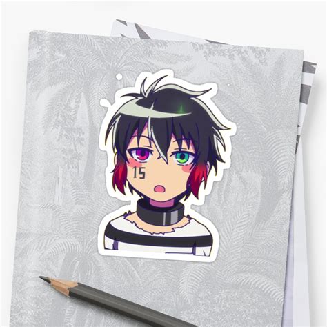 "Jyugo - Nanbaka!" Stickers by gabmag | Redbubble