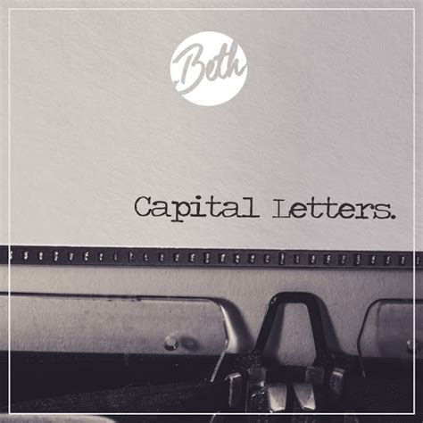 Capital Letters (Acoustic) - YouTube Music