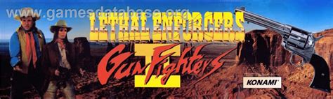 Lethal Enforcers II: Gun Fighters - Arcade - Artwork - Marquee