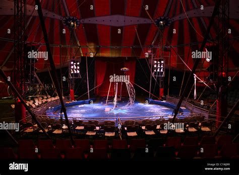 Inside Circus Tent Background