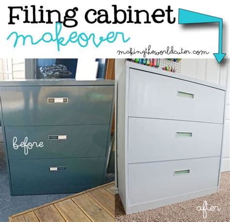 Filing Cabinet Makeover