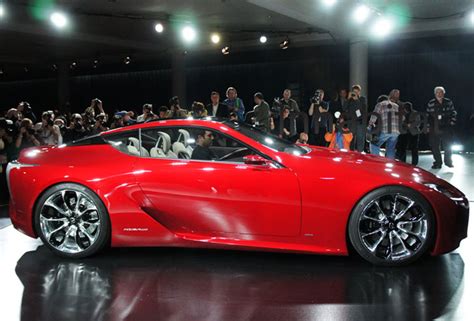 EXCLUSIVE PHOTOS: Lexus Unveils HOT New LF-LC Luxury Hybrid Coupe at Detroit Auto Show!