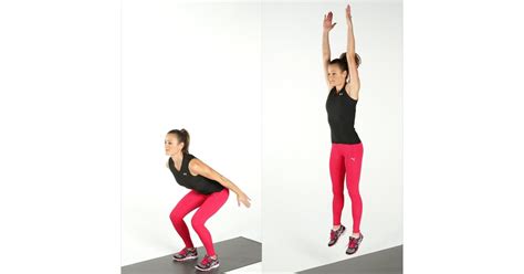 Squat Jump | Simple Workouts | POPSUGAR Fitness Photo 2