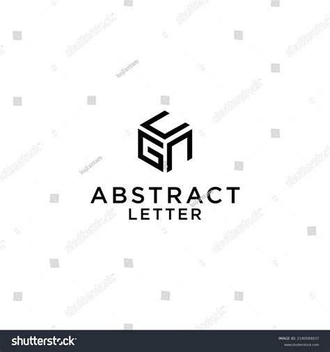 Gnc Logo Designgeometric Gcn Vector Logotype Stock Vector (Royalty Free) 2140584037 | Shutterstock