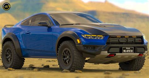 We Render A Hypothetical 2024 Ford Mustang Raptor R