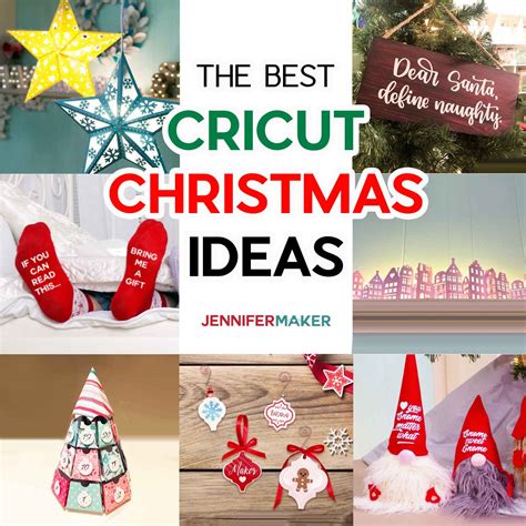 Cricut Christmas Ideas: Free SVGs & Tutorials - Jennifer Maker