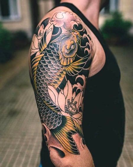 40 Koi Fish Tattoo Design Ideas & Meaning - The Trend Spotter