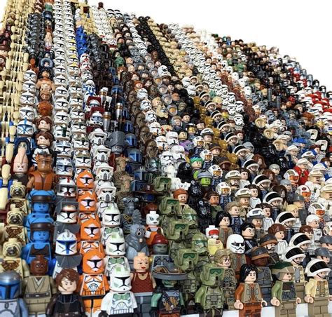 Awesome LEGO Star Wars mini figure collection : lego