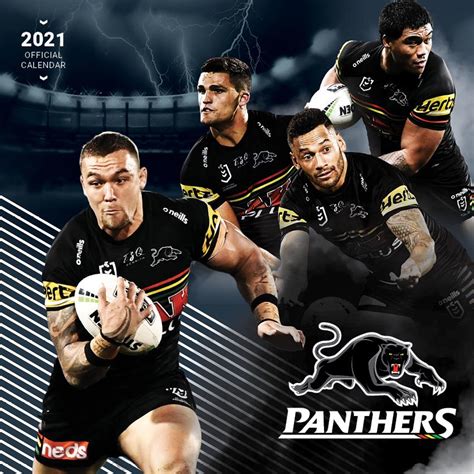 Paper Pocket - NRL Penrith Panthers 2021 Calendar