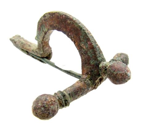 Ancient Roman Decorated Military Crossbow brooch / Fibula - - Catawiki