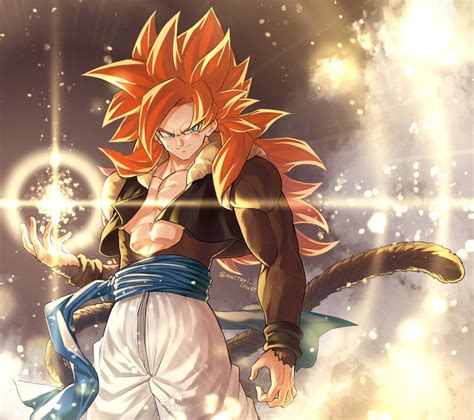 Ssj 4 Gogeta from @mattari_illust on Twitter : r/dbz