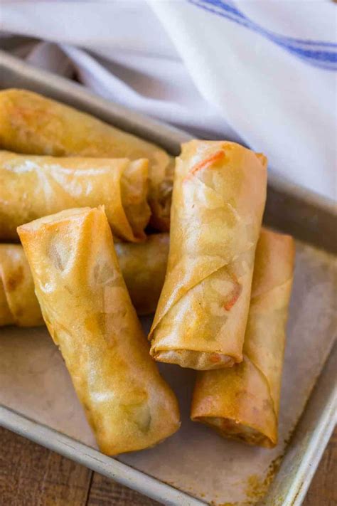 Spring Rolls Recipe - Dinner, then Dessert