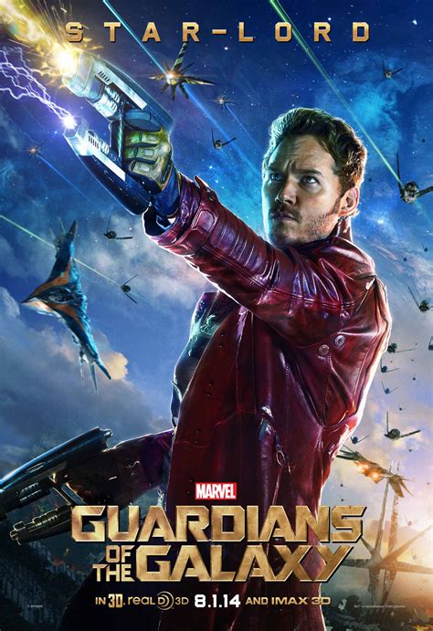 Guardians of the Galaxy Star-Lord Featurette and 2 New Character Posters