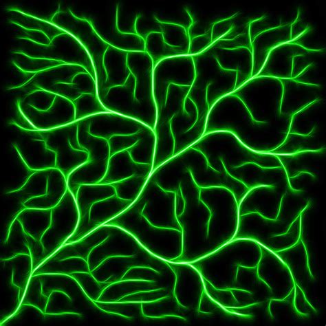 Lightning - Green Digital Art by Shane Bechler - Fine Art America