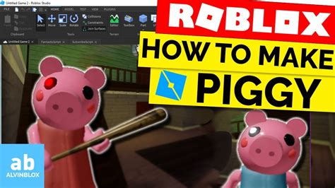 How To Make A Piggy Game In Roblox - Piggy / Granny Tutorial - Ep 1 - YouTube