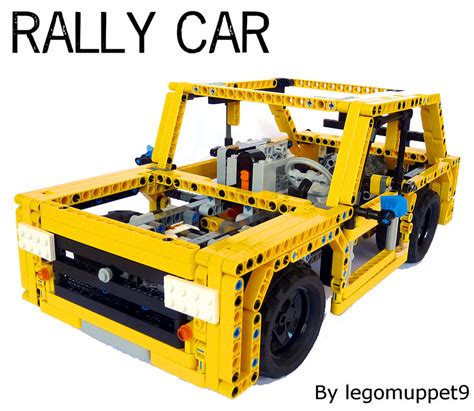 Legomuppet9's Lego Creations: Rally Car