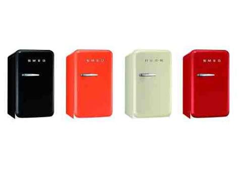 Smeg Launches Small Fridge in Four Colors