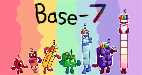 Septenary Numberblocks! (Base-7) by NumberDraws on DeviantArt