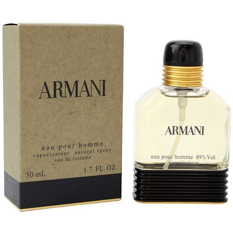 Armani Eau Pour Homme Eau de Toilette Spray 50 ml old vintage Version ...