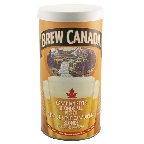 Blonde Brew Canada Beer Recipe Kit