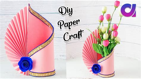 Art And Craft With Paper Flower Pot | Best Flower Site