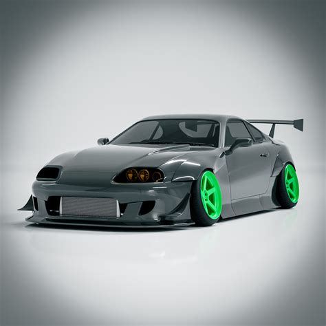 White Toyota Supra Mk4 Wallpaper | lupon.gov.ph