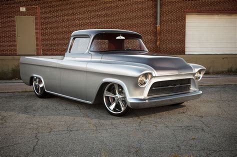 Wild Custom 1957 Chevrolet Pickup “QuikSilver” Heading to Barrett ...