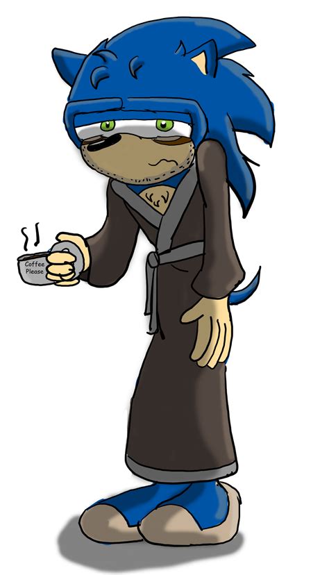 Sonic in the morning by Krispina-The-Derp on DeviantArt