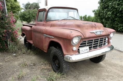 1955 Chevrolet Pickup 4x4 California Truck, Half Ton,Short Bed, 1956 ...